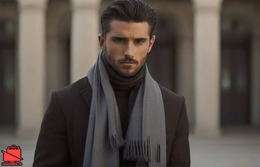 10 مدل بهترین شال گردن مردانه بافتنی و نخی [قیمت + خرید]