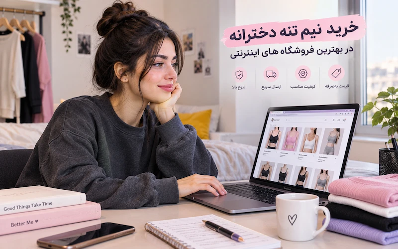بهترین آنلاین شاپ های نیم تنه دخترانه